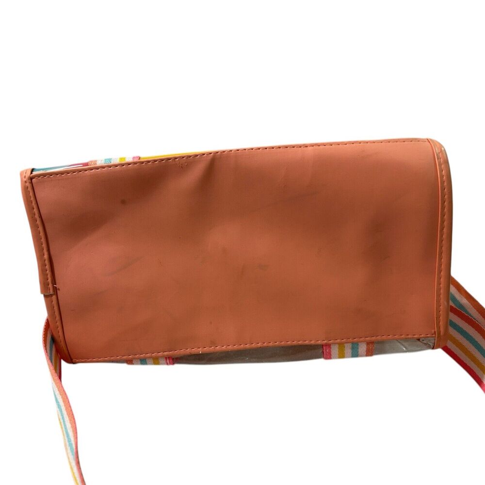 Disney Ariel Clear Crossbody Bag Rainbow Strap Pink Trim Adjustable Strap - Picture 11 of 16